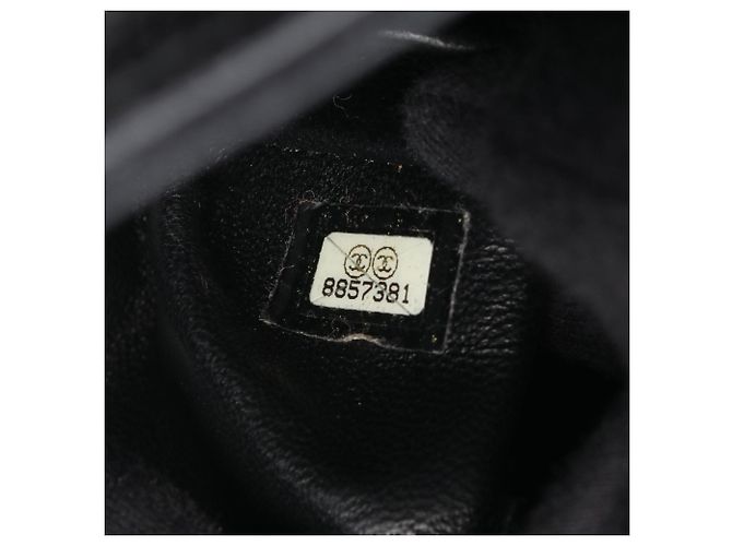 Borsa Tote Chanel Reissue in pelle di vitello martellata nera Nero - vista 5