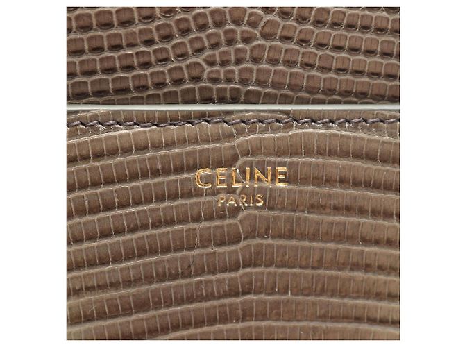 Céline Celine CELINE 16 Seize Small Borsa a mano 2-Way Cachi - vista 4