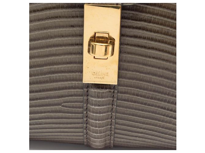 Céline Celine CELINE 16 Seize Small Borsa a mano 2-Way Cachi - vista 5