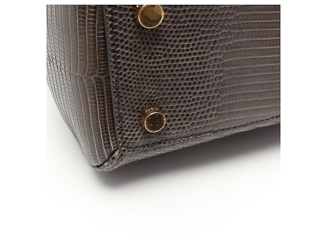 Céline Celine CELINE 16 Seize Small Borsa a mano 2-Way Cachi - vista 8