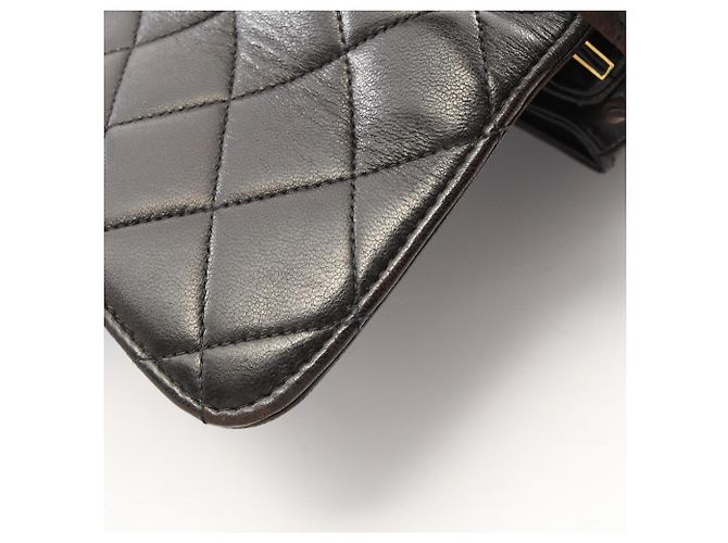 Borsa Chanel Matelassé Double-Faced Nero - vista 13