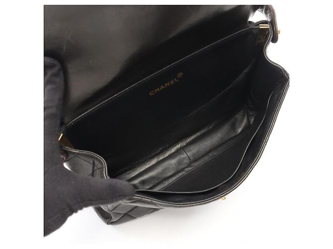 Borsa Chanel Matelassé Double-Faced Nero - vista 3