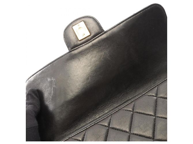 Borsa Chanel Matelassé Double-Faced Nero - vista 8
