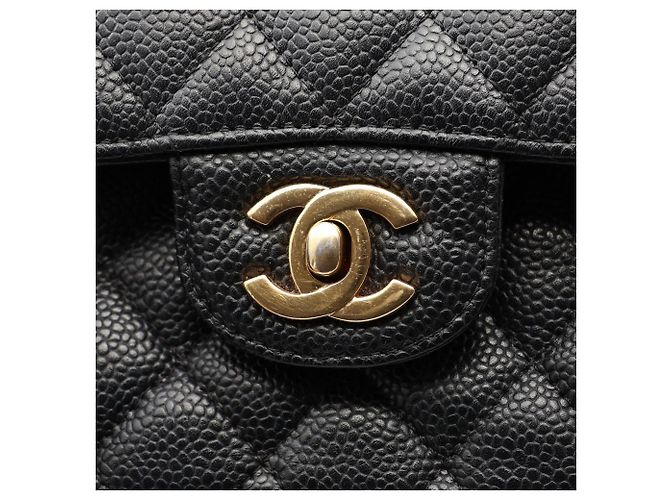 Borsa a tracolla Chanel Matelassé Double Flap Nero - vista 7