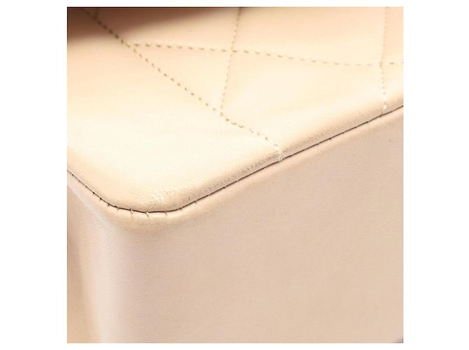 Borsa Chanel Matelassé Diana Flap Beige - vista 6