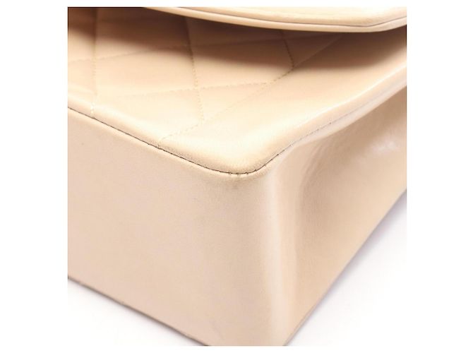 Borsa Chanel Matelassé Diana Flap Beige - vista 7