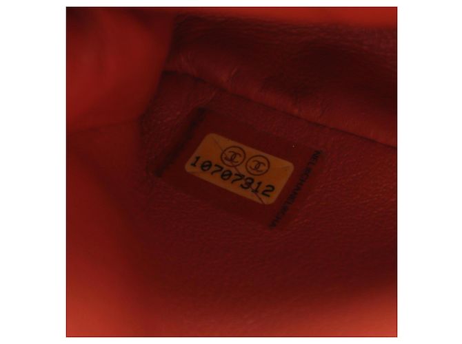Timeless Borsa a tracolla Chanel Matelassé East West Arancione - vista 5