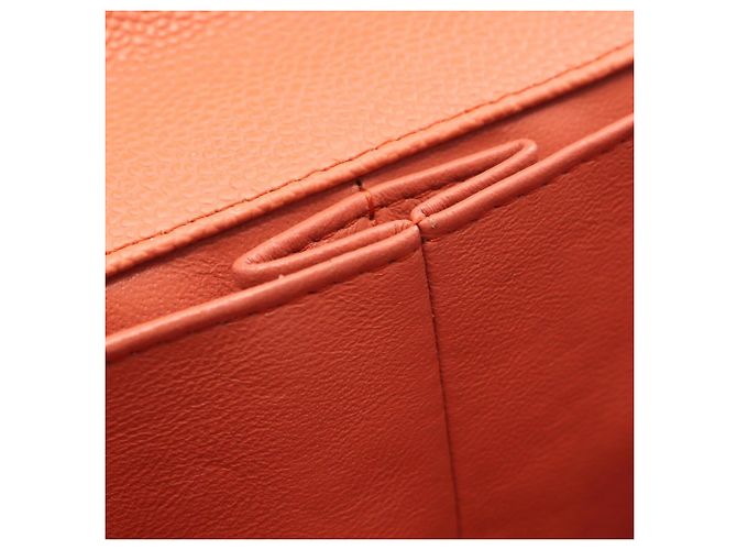 Timeless Borsa a tracolla Chanel Matelassé East West Arancione - vista 6