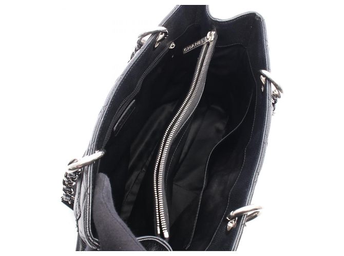 Borsa Tote Chanel Matelassé Grand Shopping GST Nero - vista 3