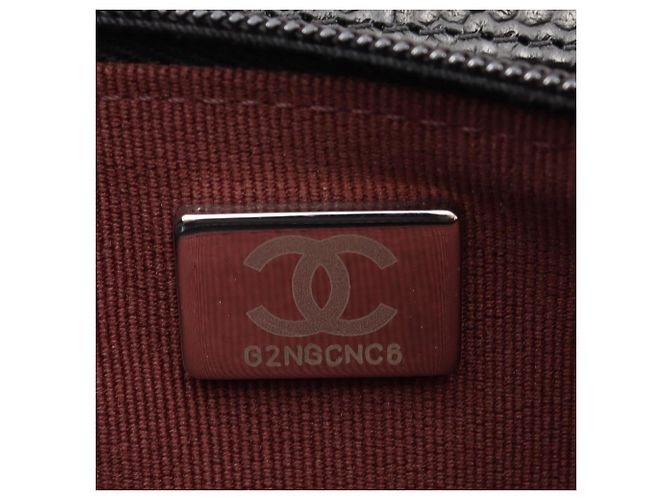 Borsa a tracolla Chanel Matelassé Nero - vista 5