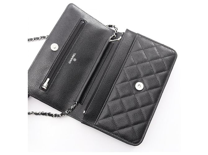 Borsa a tracolla Chanel Matelassé Nero - vista 6