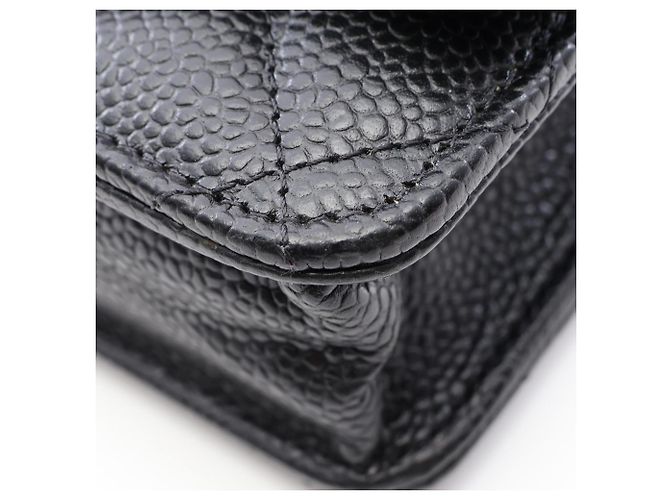 Borsa a tracolla Chanel Matelassé Nero - vista 7