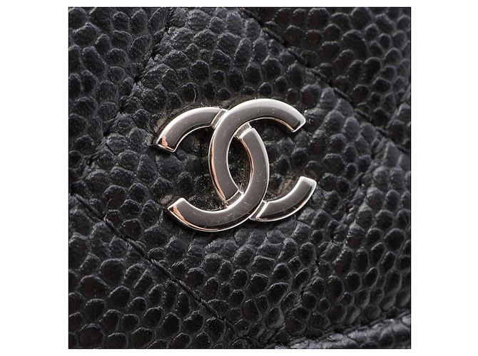 Borsa a tracolla Chanel Matelassé Nero - vista 8