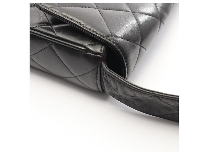 Borsa a tracolla Chanel Matelassé Nero - vista 10