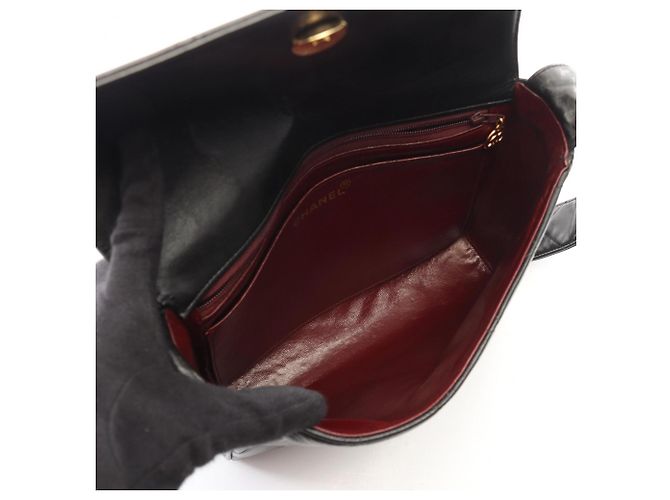 Borsa a tracolla Chanel Matelassé Nero - vista 3