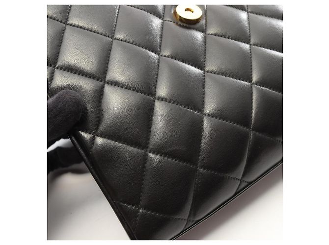 Borsa a tracolla Chanel Matelassé Nero - vista 8