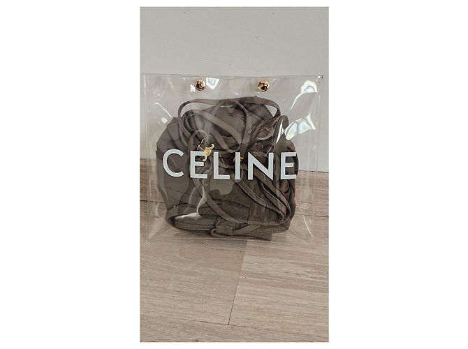 Céline Celine Triomphe Einteiler-Badeanzug in Olive Braun - Ansicht 7
