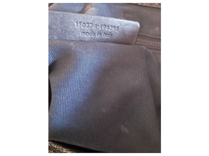 Yves Saint Laurent Handtasche Marineblau - Ansicht 8