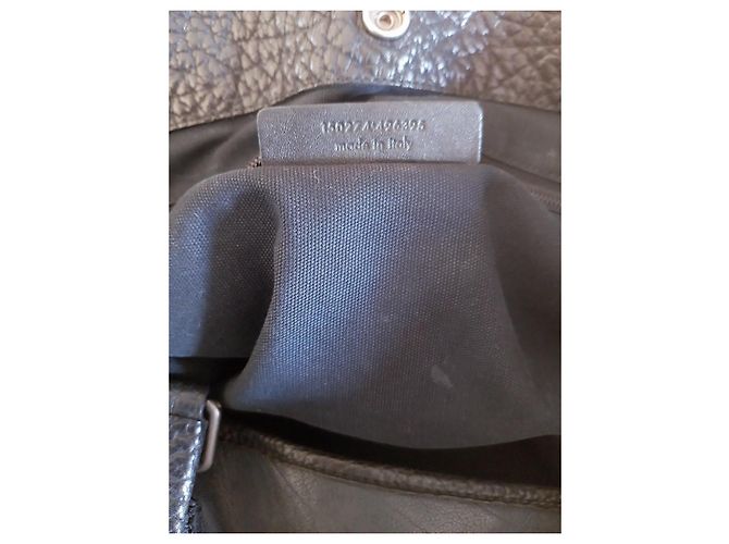 Yves Saint Laurent Handtasche Marineblau - Ansicht 9