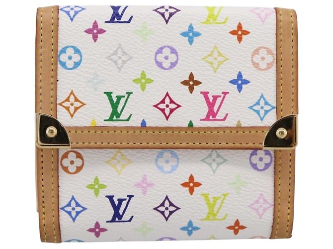 LOUIS VUITTON Geldbörse Kartenetui M92983 LV Auth 196479 Weiß - Ansicht 13