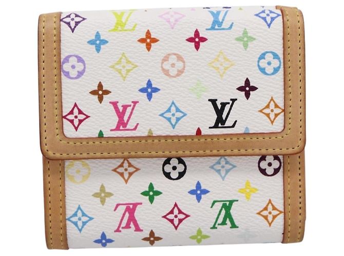 LOUIS VUITTON Geldbörse Kartenetui M92983 LV Auth 196479 Weiß - Ansicht 2