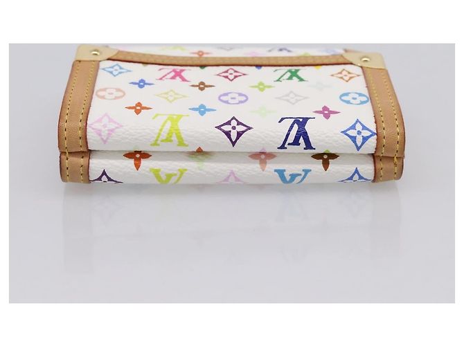 LOUIS VUITTON Geldbörse Kartenetui M92983 LV Auth 196479 Weiß - Ansicht 5