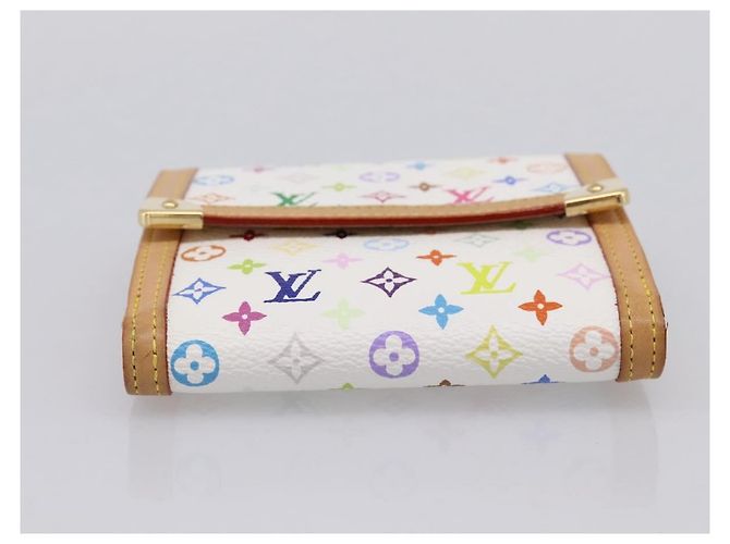 LOUIS VUITTON Geldbörse Kartenetui M92983 LV Auth 196479 Weiß - Ansicht 6