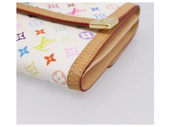 LOUIS VUITTON Geldbörse Kartenetui M92983 LV Auth 196479 Weiß - Ansicht 7