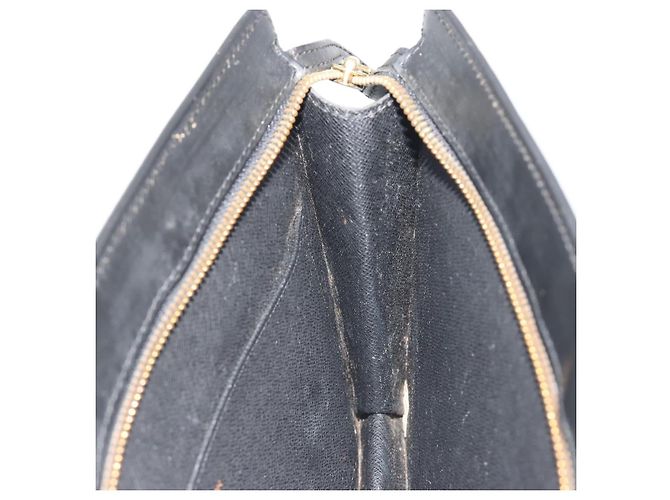 LOUIS VUITTON Epi Pochette Homme Clutch Bag Black M52522 LV Auth 194352 - vista 17