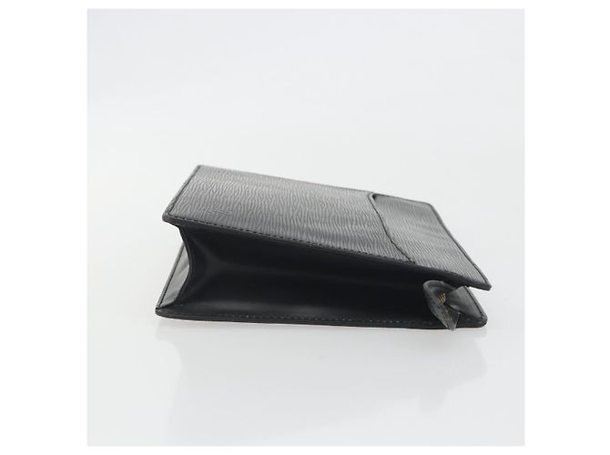LOUIS VUITTON Epi Pochette Homme Clutch Bag Black M52522 LV Auth 194352 - vista 3