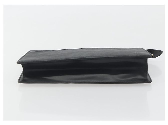 LOUIS VUITTON Epi Pochette Homme Clutch Bag Black M52522 LV Auth 194352 - vista 6