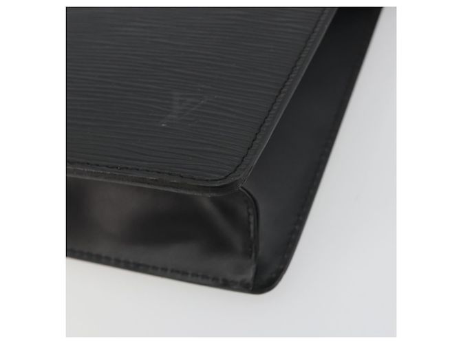 LOUIS VUITTON Epi Pochette Homme Clutch Bag Black M52522 LV Auth 194352 - vista 7