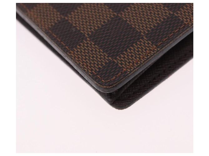 LOUIS VUITTON Damier Ebene Brazza Portefeuille Bifold Wallet N60017 Auth 180970A - vista 15