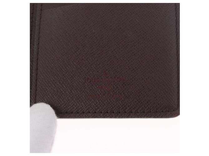 LOUIS VUITTON Damier Ebene Brazza Portefeuille Bifold Wallet N60017 Auth 180970A - vista 17