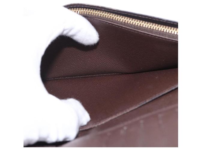 LOUIS VUITTON Damier Ebene Brazza Portefeuille Bifold Wallet N60017 Auth 180970A - vista 19