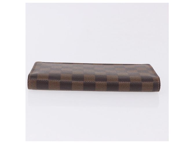 LOUIS VUITTON Damier Ebene Brazza Portefeuille Bifold Wallet N60017 Auth 180970A - vista 4