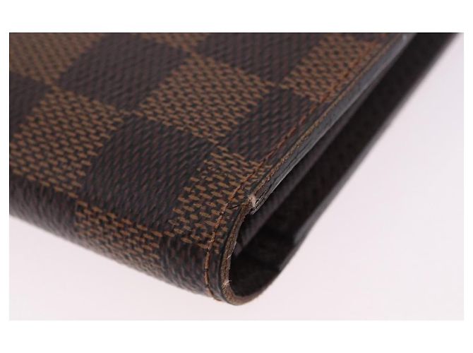 LOUIS VUITTON Damier Ebene Brazza Portefeuille Bifold Wallet N60017 Auth 180970A - vista 7