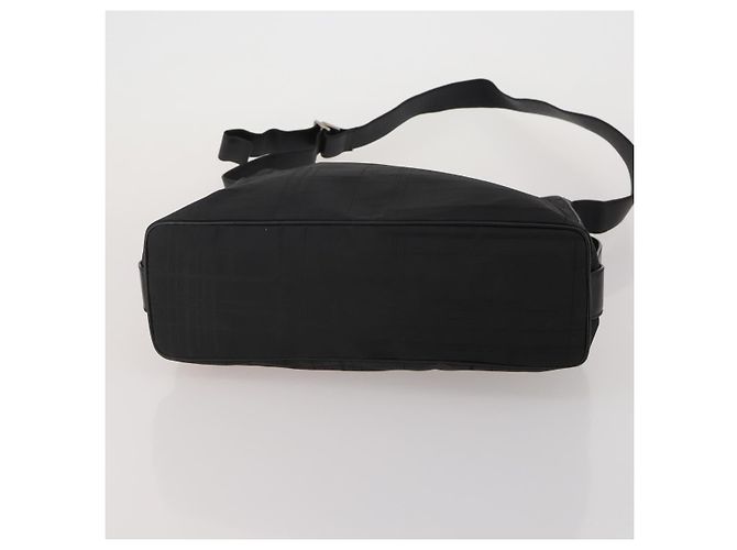 Borsa a Tracolla Salvatore Ferragamo Nylon Pelle Set da 2 Nero Oro Auth bs36053 D'oro - vista 7