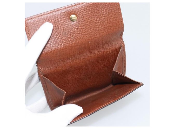 LOUIS VUITTON Monogram Monedero Tarjetas de Crédito M61652 LV Auth 196138 Monograma - vista 11