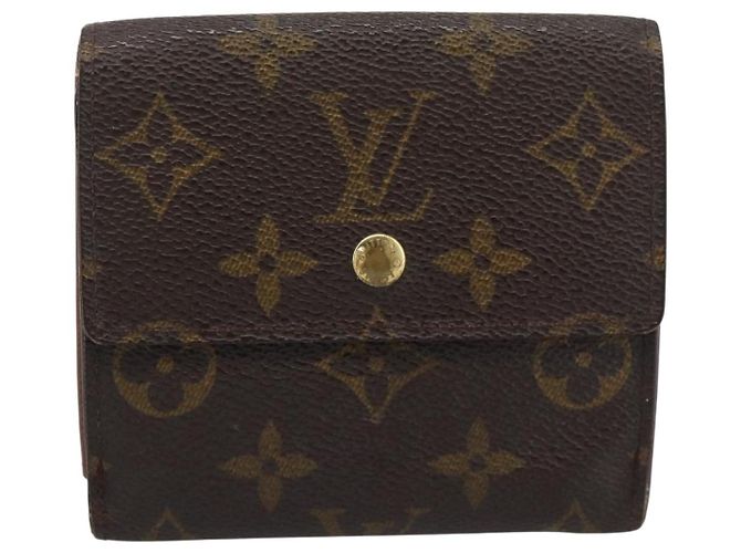 LOUIS VUITTON Monogram Monedero Tarjetas de Crédito M61652 LV Auth 196138 Monograma - vista 13