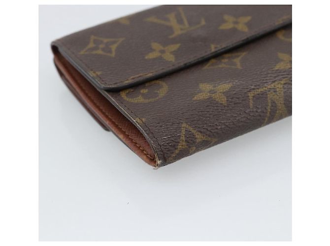 LOUIS VUITTON Monogram Monedero Tarjetas de Crédito M61652 LV Auth 196138 Monograma - vista 16
