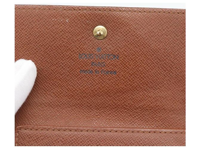 LOUIS VUITTON Monogram Monedero Tarjetas de Crédito M61652 LV Auth 196138 Monograma - vista 17