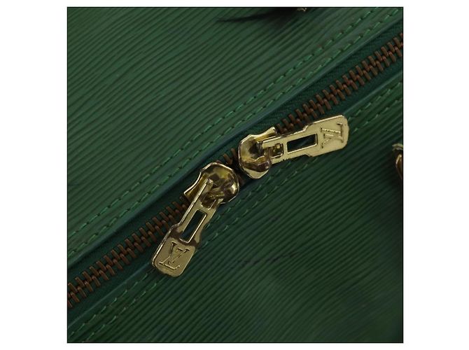 LOUIS VUITTON Epi Keepall 50 Boston Bag Green M42964 LV Auth ar14105 Verde - vista 10