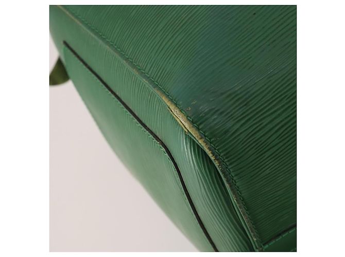 LOUIS VUITTON Epi Keepall 50 Boston Bag Green M42964 LV Auth ar14105 Verde - vista 16