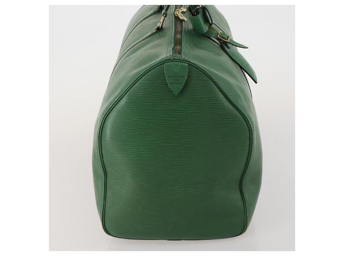 LOUIS VUITTON Epi Keepall 50 Boston Bag Green M42964 LV Auth ar14105 Verde - vista 4