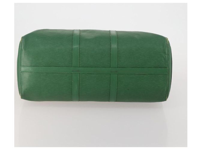 LOUIS VUITTON Epi Keepall 50 Boston Bag Green M42964 LV Auth ar14105 Verde - vista 5