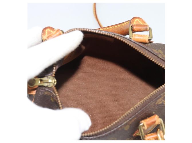 LOUIS VUITTON Borsa a mano Monogram Mini Speedy M41534 LV Auth bs36703 Monogramma - vue 11