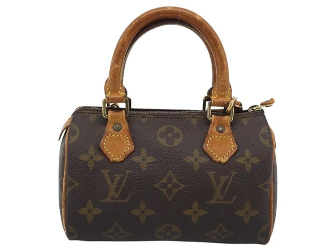 LOUIS VUITTON Borsa a mano Monogram Mini Speedy M41534 LV Auth bs36703 Monogramma - vue 13