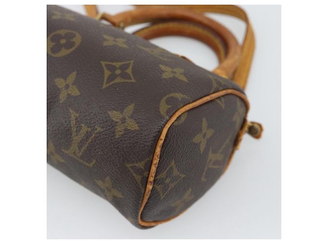 LOUIS VUITTON Borsa a mano Monogram Mini Speedy M41534 LV Auth bs36703 Monogramma - vue 16