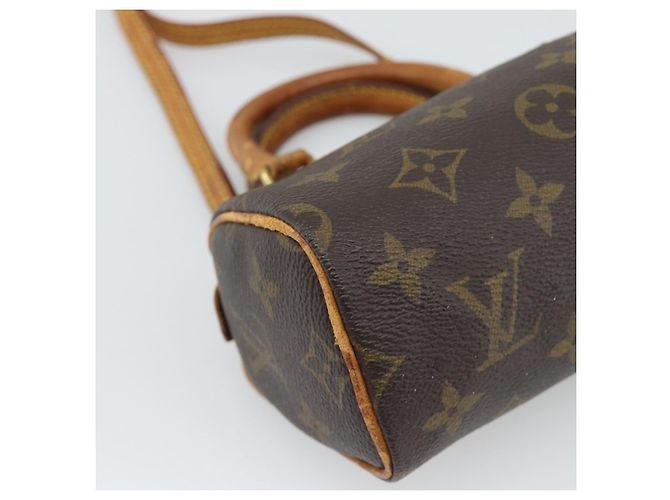 LOUIS VUITTON Borsa a mano Monogram Mini Speedy M41534 LV Auth bs36703 Monogramma - vue 17